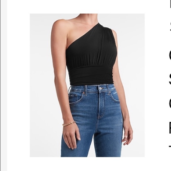 Express NWT One shoulder body suit - Picture 1 of 3